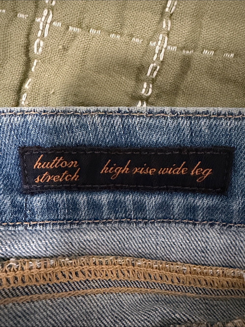 Citizens Of Humanity Hutton Wide Leg Jeans 29 Y2K Made in the USA - Picture 4 of 8